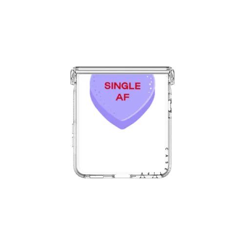 Single AF - Blank Slate | Galaxy Z Flip8 / Impact Clear Magnetic Case / Clear | Image 2