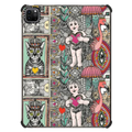 vintage valentine kitsch iPad | iPad Pro 11-inch (3rd/4th gen) / iPad Impact Case / Black | Image 1