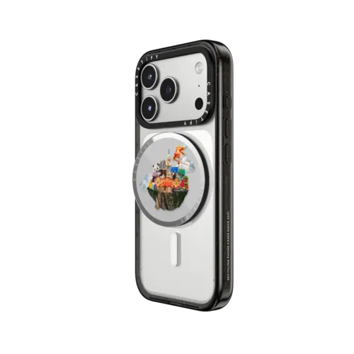 HK Collage - Goldfish | Snappy Grip Stand / Snappy Mirror Grip Stand MagSafe Compatible / Silver | Image 2