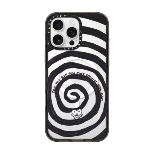 Hypnotized | iPhone 16 Pro Max / Impact Case MagSafe Compatible / Black | Image 1