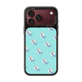 Medamayakai Leonarudo pattern | iPhone 18 Pro Max / Impact Case MagSafe Compatible - Glossy / Glossy Black | Image 1