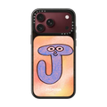 Jon Burgerman Custom Case | iPhone 18 Pro Max / Impact Case MagSafe Compatible - Glossy / Glossy Black | Image 1