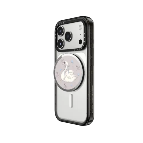 Swan Dance Snappy Grip Stand | Snappy Grip Stand / Snappy Mirror Grip Stand MagSafe Compatible / Silver | Image 2