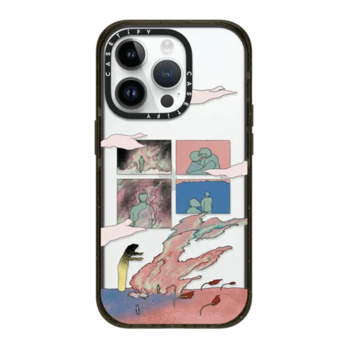 GATE OF GOODNESS by Kiki | iPhone 14 Pro / Impact Case / Black | Image 1