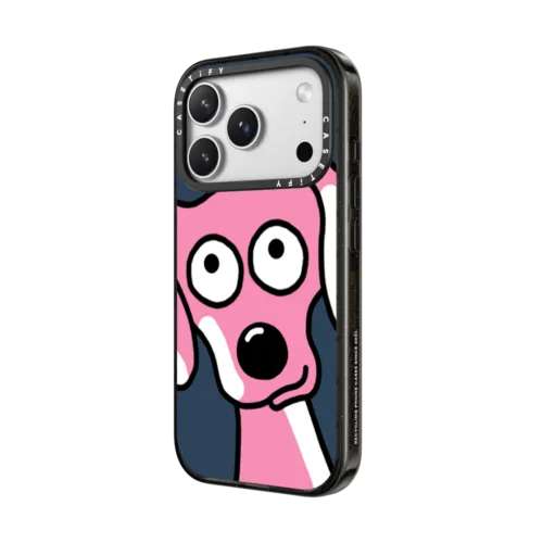 Dog Selfie | iPhone 17 Pro Max / Impact Case MagSafe Compatible / Black | Image 2