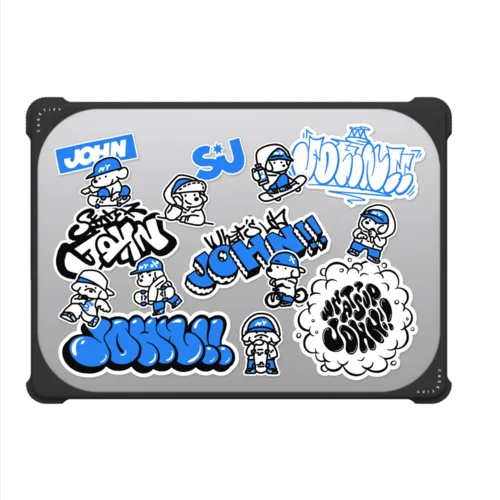 mini JOHN | MacBook Pro 14-inch (M1 - M5) / MacBook Bounce Case / Black | Image 2