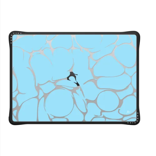 Slick Baby Blue | MacBook Pro 14-inch (M1 - M5) / MacBook Impact Case / Black | Image 2