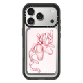 Pointe shoes | Snappy Cardholder Stand / Snappy Mirror Cardholder Stand MagSafe Compatible / Silver | Image 1