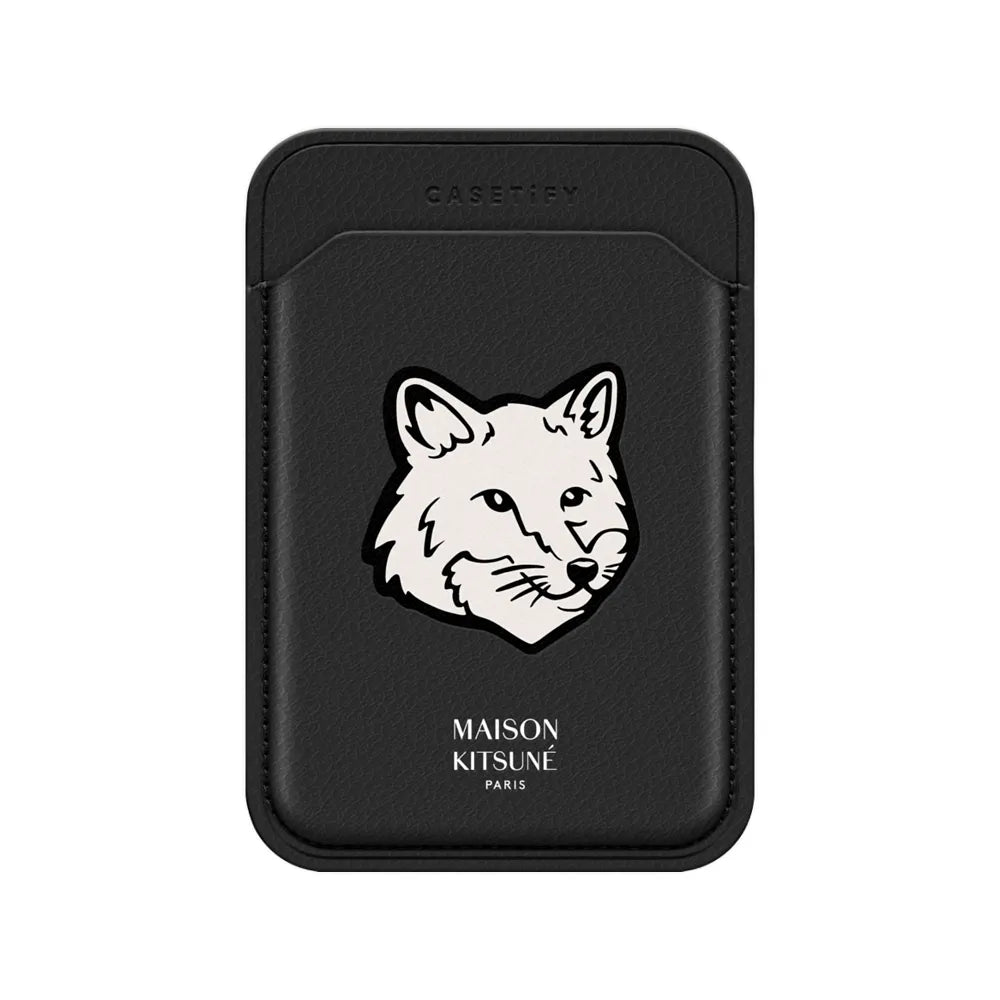 Maison Kitsuné Signature Fox Head Snappy Wallet
