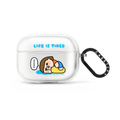 Life is Tired | AirPods Pro 2 / Earbuds Impact Case / Frost | Image 1