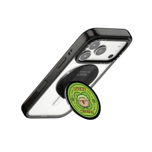 Wadadabear Little Luck Snappy Grip Stand | Snappy Grip Stand / Snappy Grip Stand MagSafe Compatible / Black | Image 3