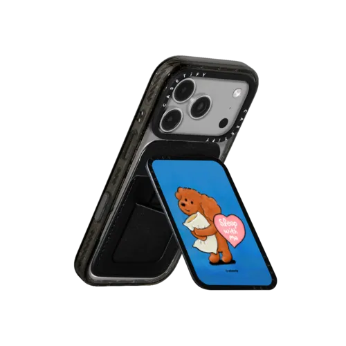 Sleep with Me | Snappy Cardholder Stand / Snappy Cardholder Stand MagSafe Compatible / Black | Image 3