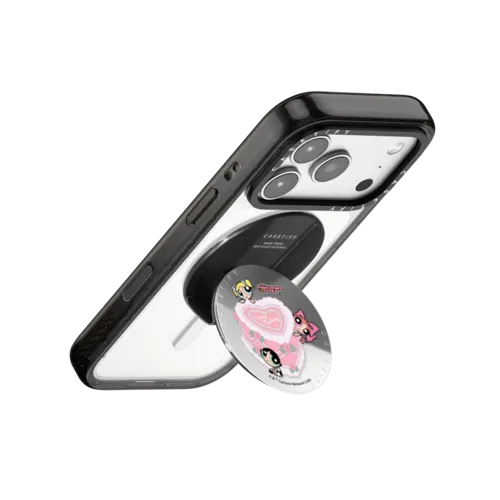 The Powerpuff Girls Cutesy Snappy Grip Stand | Snappy Grip Stand / Snappy Mirror Grip Stand MagSafe Compatible / Silver | Image 3