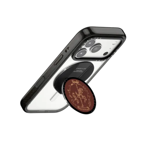 The Royal Carousel | Snappy Grip Stand / Snappy Grip Stand MagSafe Compatible / Black | Image 3