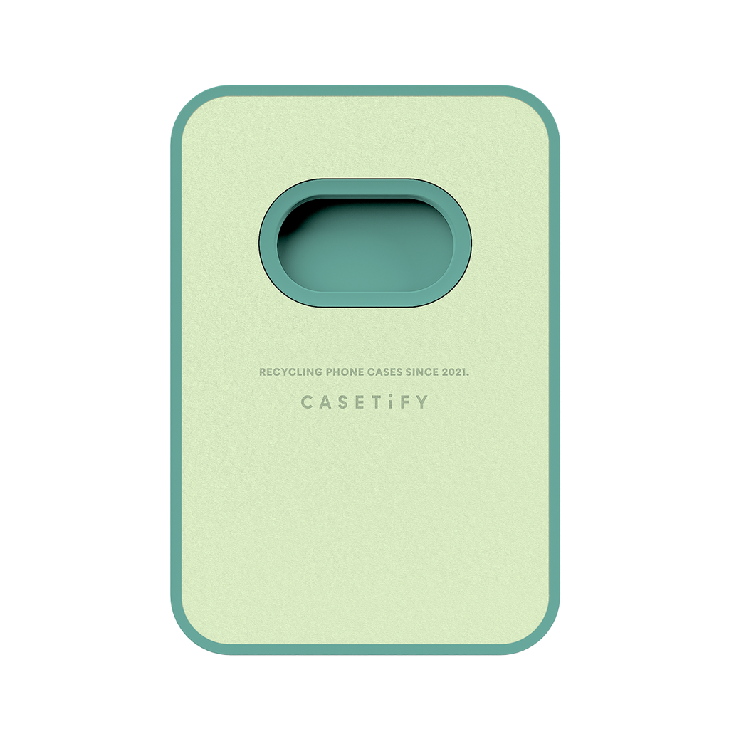 Snappy Ripple Wallet MagSafe Compatible - Bottle Green