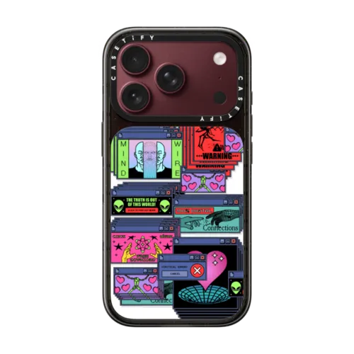 Pop-Up by Other Minerals | iPhone 18 Pro / Impact Case MagSafe Compatible - Glossy / Glossy Black | Image 1