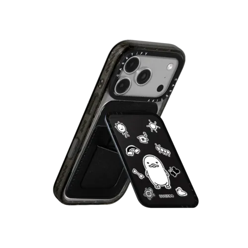 DRAWING DUCKOO | Snappy Cardholder Stand / Snappy Cardholder Stand MagSafe Compatible / Black | Image 3