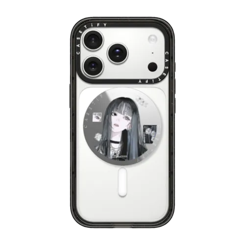 Fading Bloom | Snappy Grip Stand / Snappy Mirror Grip Stand MagSafe Compatible / Silver | Image 1
