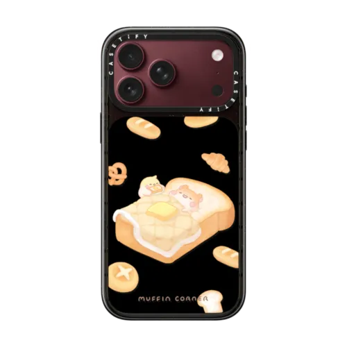 Bed and Breakfast by Muffin Corner | iPhone 18 Pro Max / Impact Case MagSafe Compatible - Glossy / Glossy Black | Image 1