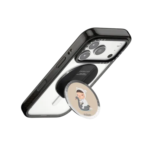 Asbury Park | Snappy Grip Stand / Snappy Mirror Grip Stand MagSafe Compatible / Silver | Image 3