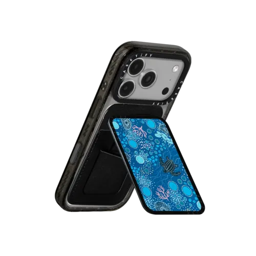 Ocean is Calling | Snappy Cardholder Stand / Snappy Cardholder Stand MagSafe Compatible / Black | Image 3