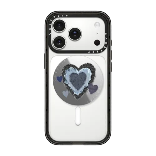 Sweet Rebel Heart Snappy Grip Stand | Snappy Grip Stand / Snappy Mirror Grip Stand MagSafe Compatible / Silver | Image 1
