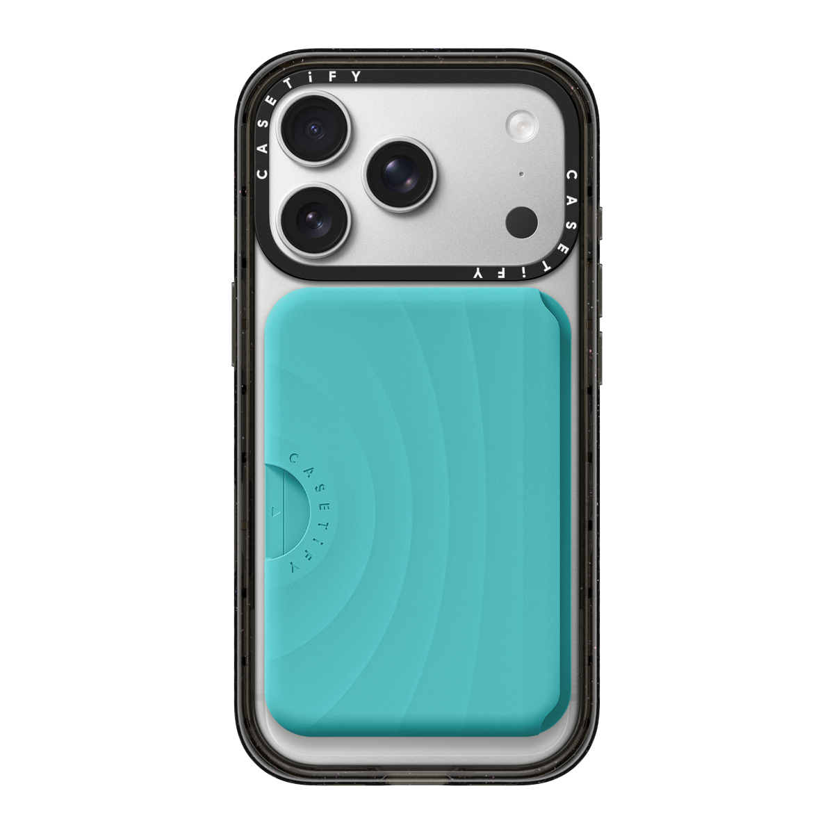 Snappy Ripple Wallet MagSafe Compatible - Mint Blue | Image 1