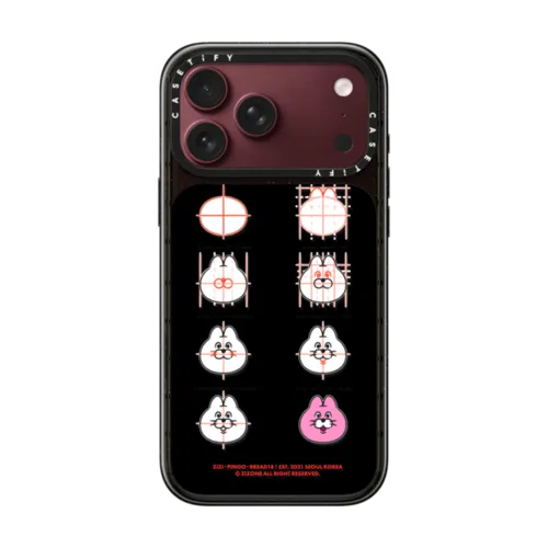 PINGO SKETCH2 BY ZIZONE | iPhone 18 Pro Max / Impact Case MagSafe Compatible - Glossy / Glossy Black | Image 1