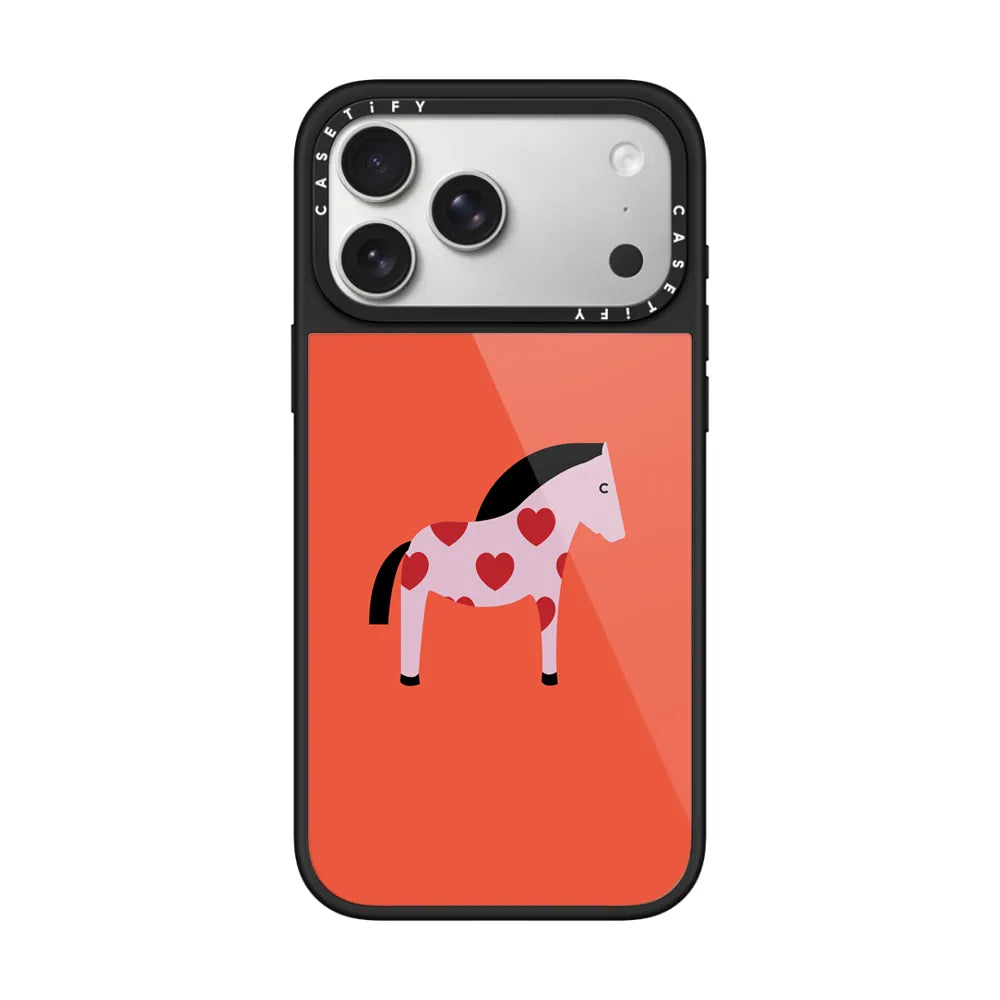 Pony with Red Heart - Blood Orange | Image 1