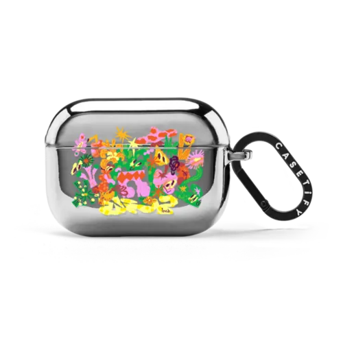 Too Much Ingredients | AirPods Pro 2 / Earbuds Mirror Case / Silver | Image 1