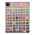 Gingham by Laura Jane Illustrations | iPad Pro 12.9-inch (5th/6th gen) / iPad Impact Case / Black | Image 1