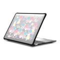 Little Twin Stars 50th Anniversary Sticker Laptop Case | MacBook Air 13-inch (M1 / Intel) / MacBook Impact Case / Black | Image 1