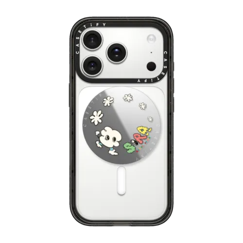 Sora's Cloud Pet Snappy Grip Stand | Snappy Grip Stand / Snappy Mirror Grip Stand MagSafe Compatible / Silver | Image 1
