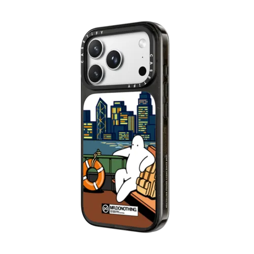 MR.DONOTHING-TRIP TO H.K | iPhone 18 Pro Max / Impact Case MagSafe Compatible - Glossy / Glossy Black | Image 2