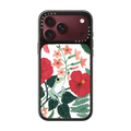 Two Frogs in the Flowers by Papio Press | iPhone 18 Pro Max / Impact Case MagSafe Compatible - Glossy / Glossy Black | Image 1