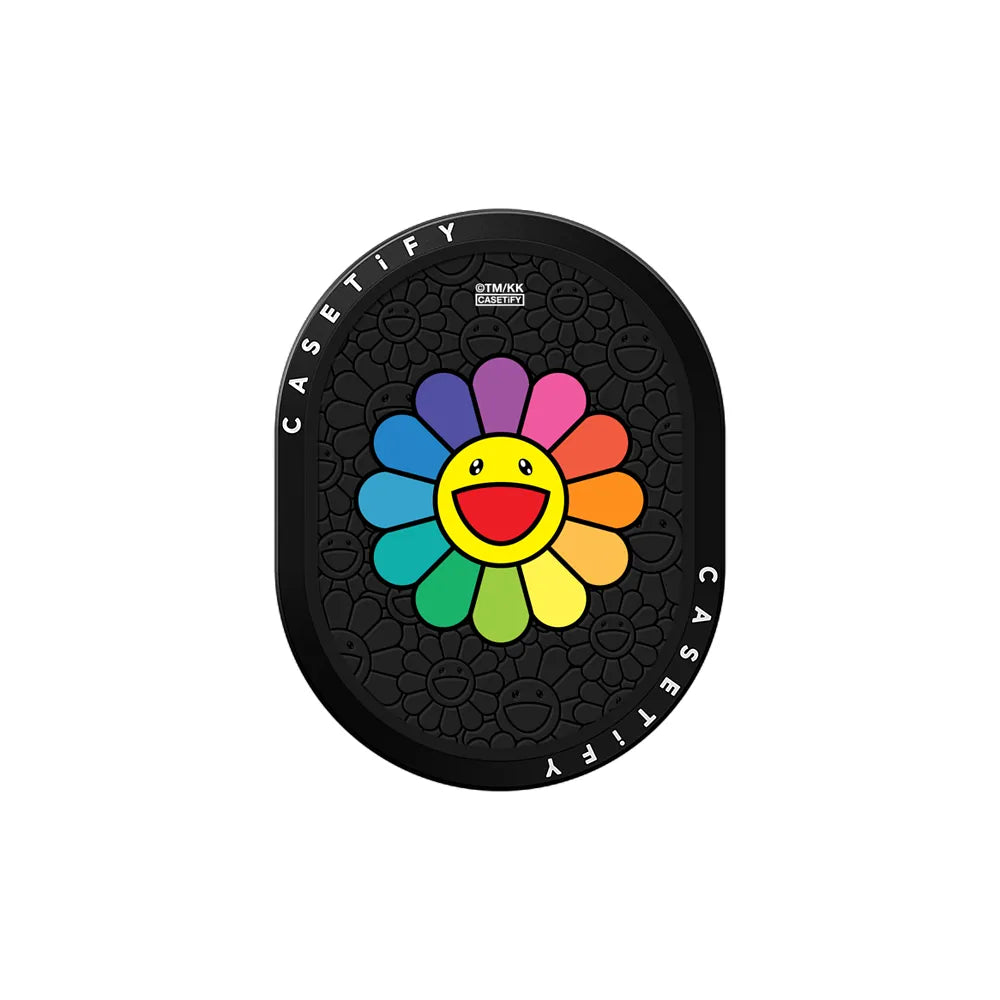 SUPERFLAT FLOWER(RAINBOW) POWERTHRU WIRELESS CAR CHARGER | Image 1