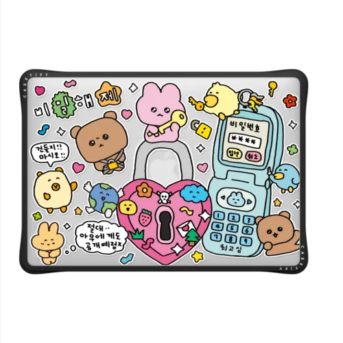 SECRET UNLUCKED | MacBook Air 13-inch (M1 / Intel) / MacBook Impact Case / Black | Image 2