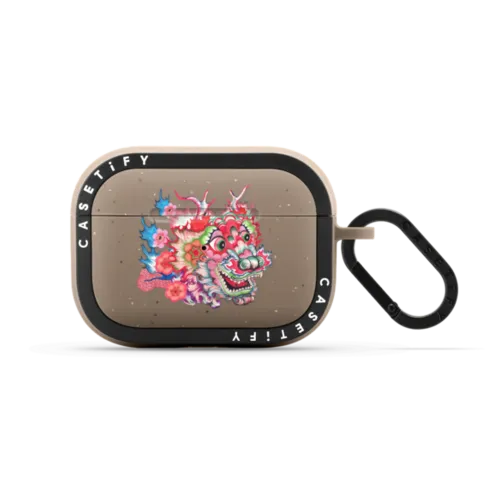 Dragon's reign | AirPods Pro 2 / Earbuds Bounce Case / Matte Taupe | Image 1