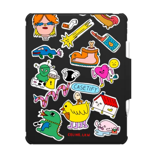 Imagination | iPad Pro 13-inch (M4/M5) / iPad Impact Folio Case / Black | Image 1