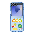 FRUITY DUCKOO | Galaxy Z Flip6 / Impact Case / Baby Blue | Image 1