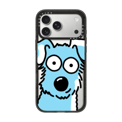 Dog Selfie | iPhone 17 Pro Max / Impact Case MagSafe Compatible / Black | Image 1
