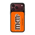 M&M'S Classic Logo Orange Case - CASETiFY Edition | iPhone 18 Pro Max / Impact Case MagSafe Compatible - Glossy / Glossy Black | Image 1
