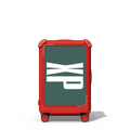 Custom Suitcase | 21" Carry-On Suitcase / Bounce Suitcase / Cherry Red | Image 1