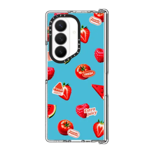 Red Fruits on Sale | Galaxy Z Fold8 Ultra / Impact Clear Magnetic Case / Clear | Image 1