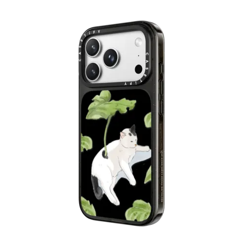 Summer Cat | iPhone 18 Pro / Impact Case MagSafe Compatible - Glossy / Glossy Black | Image 2