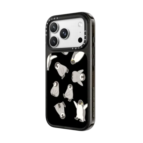 Penguin sticker | iPhone 18 Pro Max / Impact Case MagSafe Compatible - Glossy / Glossy Black | Image 2