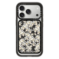 Flannel Flower Babies | Snappy Cardholder Stand / Snappy Cardholder Stand MagSafe Compatible / Black | Image 1
