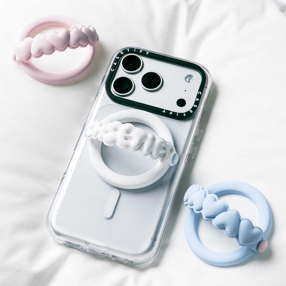 Snappy Loop Grip Magsafe Compatible - Marshmallow Pink