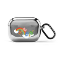 Rainbow Dreams Earbuds Case | AirPods Pro 2 / Earbuds Mirror Case / Silver | Image 1