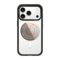 WYAGL Paisley Grip Stand - Orange | Snappy Grip Stand / Snappy Mirror Grip Stand MagSafe Compatible / Silver | Image 1